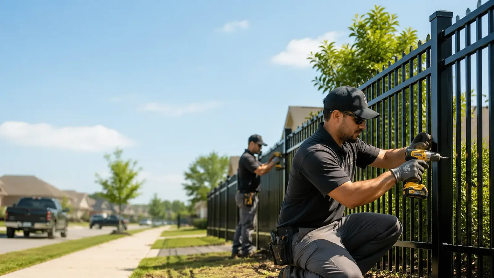 Metal Fence Installation in Encino, CA